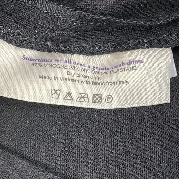 MM Lafleur The Katie Dress Black Sleeveless Sheath Knee Length Business Sz 8 - Picture 12 of 16